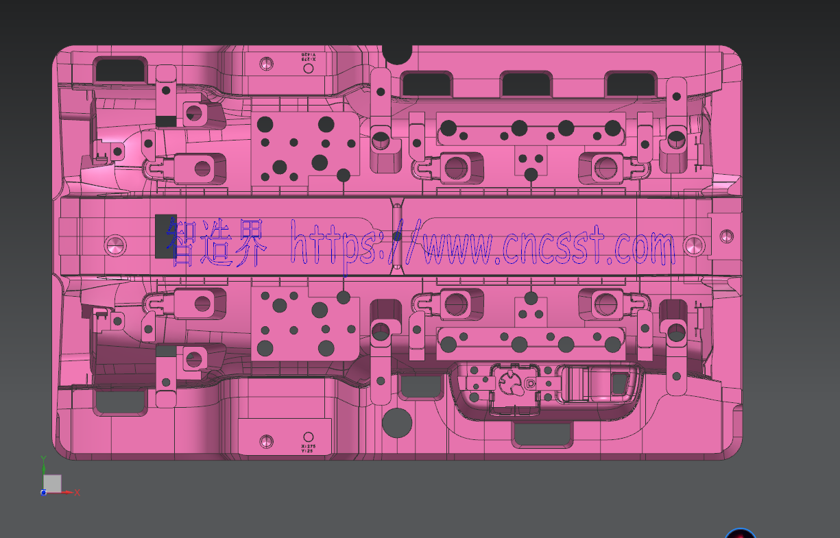 UG NX 大型模具图档–含刀路